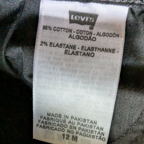 Black Levi's Mid-Rise Skinny - Picture 7 of 7